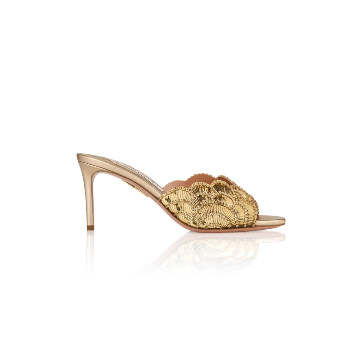 AQUAZZURA CE SOIR MULE 75 CSOMIDS0-ENH-LCO